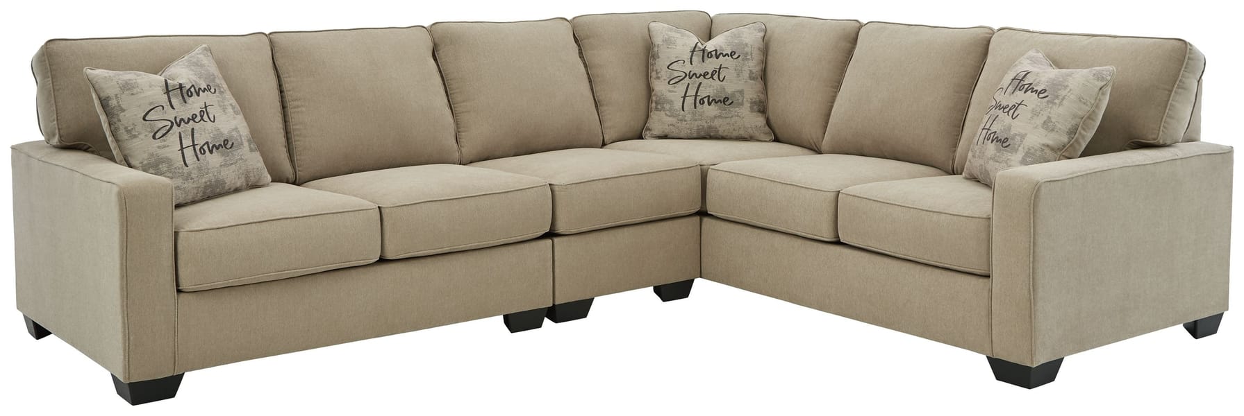 Ashley Living Room Left Arm Facing Loveseat Sectional 59006-55-46-67