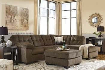 Ashley Accrington LAF Sofa, Ottoman & RAF Corner Chaise Sectional - Portland, OR | Key Home Furnishings