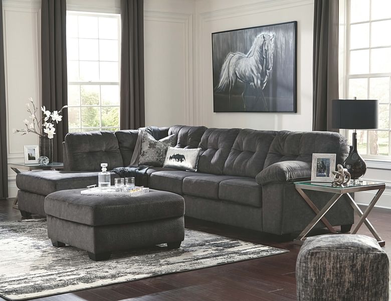 Ashley Living Room Left Arm Facing Chaise Sectional 70509-16-67-08
