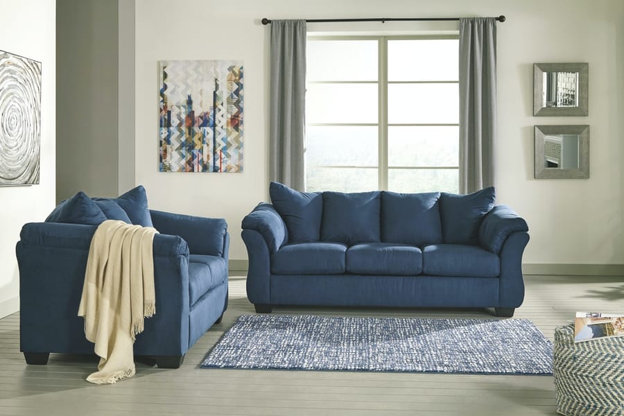 Ashley Living Room Darcy Loveseat 7500735
