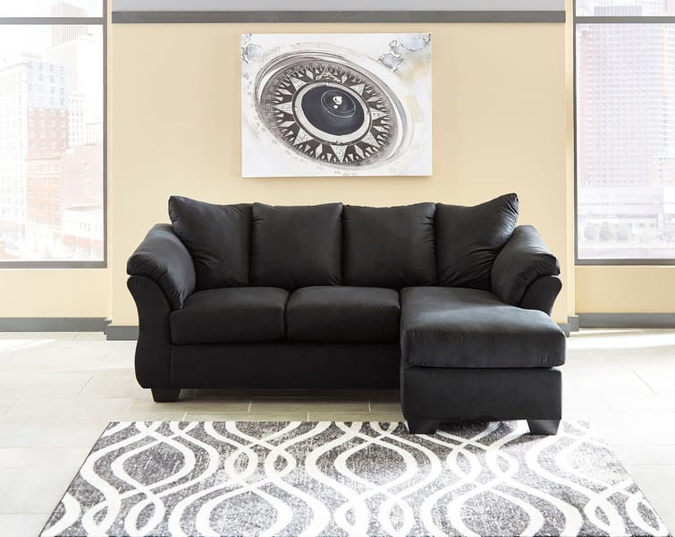Ashley Living Room 2 Piece Sofa Chaise and Rocker Recliner Set 75008-18-25