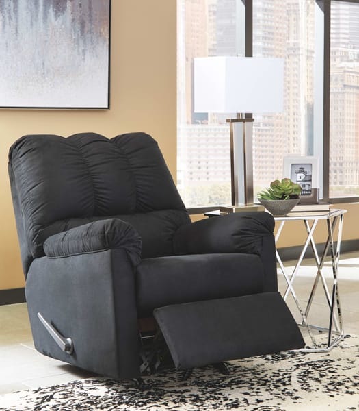 Ashley Living Room 2 Piece Sofa Chaise and Rocker Recliner Set 75008-18-25