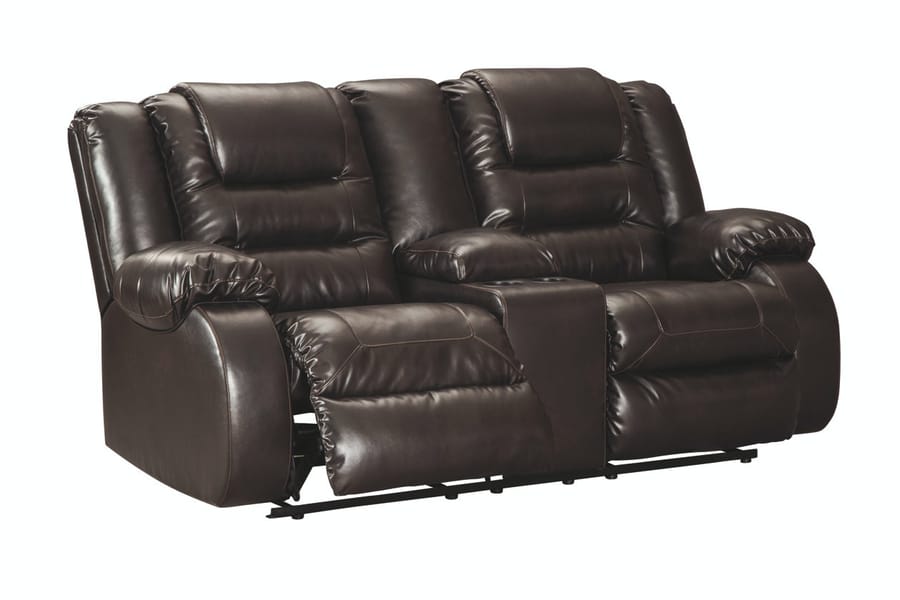 Ashley Living Room Double Reclining Loveseat and Console 7930794