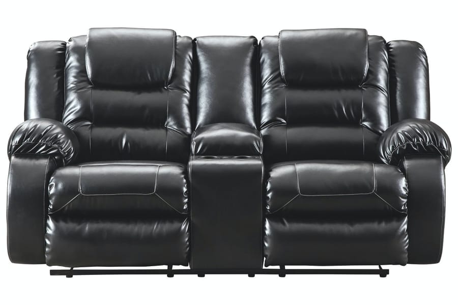 Ashley Living Room Vacherie Reclining Loveseat with Console 7930894