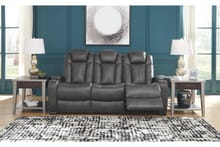 Ashley Living Room Turbulance Power Reclining Sofa 8500115