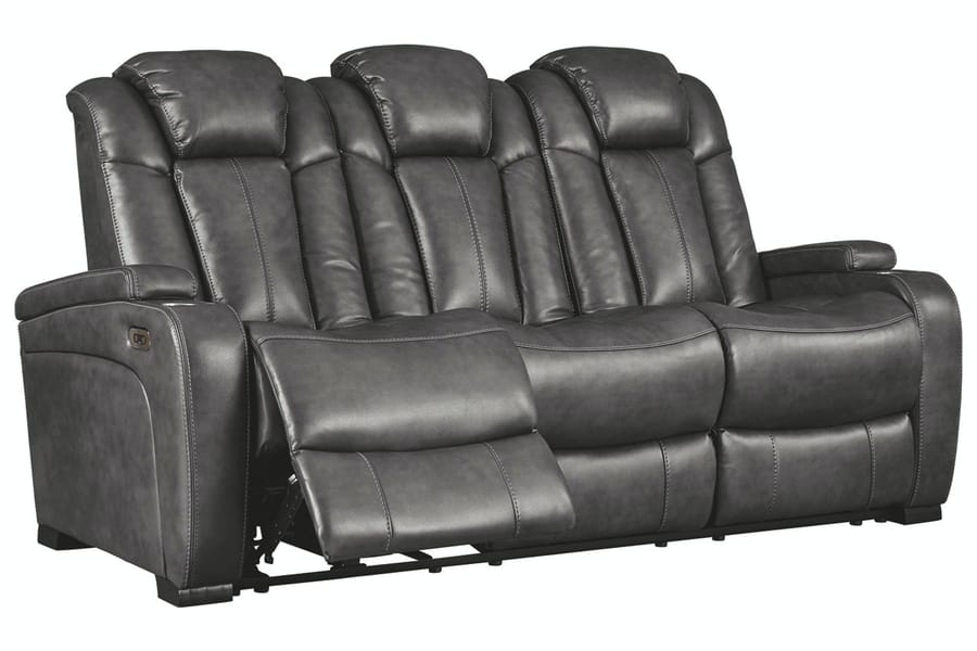 Ashley Living Room Turbulance Power Reclining Sofa 8500115