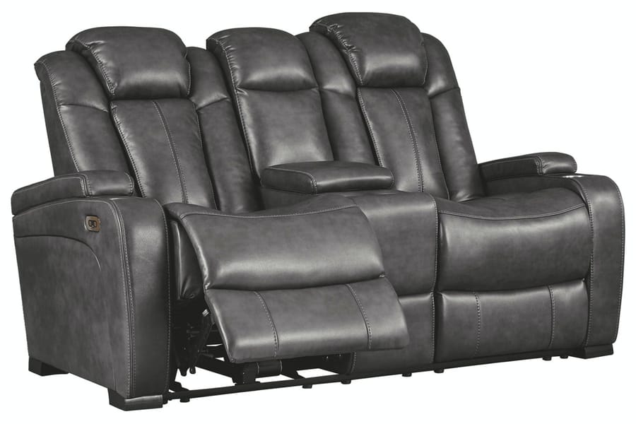 Ashley Living Room Turbulance Power Reclining Loveseat 8500118