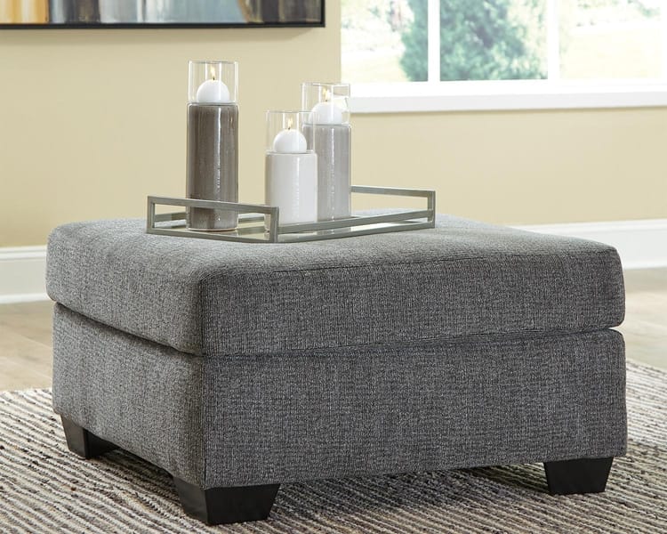 Ashley Living Room 4 Piece Left Arm Facing Sofa Sectional, Rocker Recliner, and Ottoman Set 85703-66-17-25-08