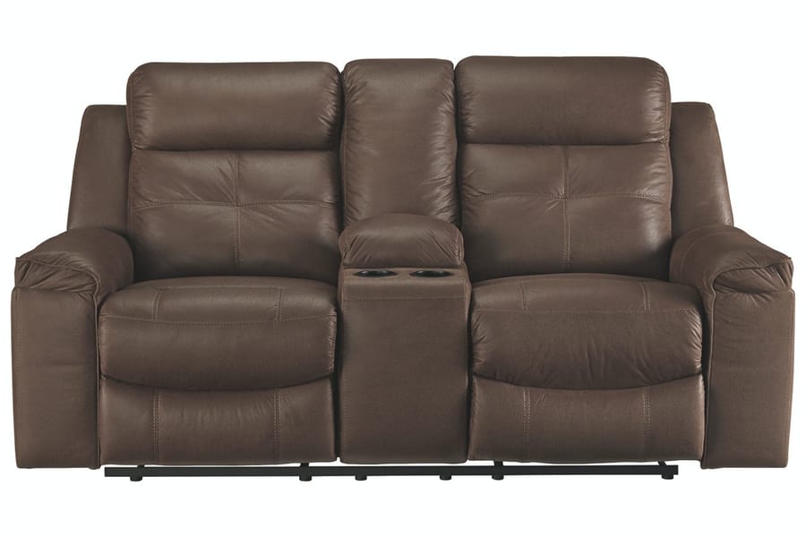 Ashley Living Room Jesolo Reclining Loveseat with Console 8670494