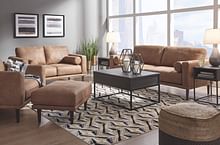 Ashley Living Room 4 Piece Sofa, Loveseat, Chair, and Ottoman Set 89401-38-35-20-14