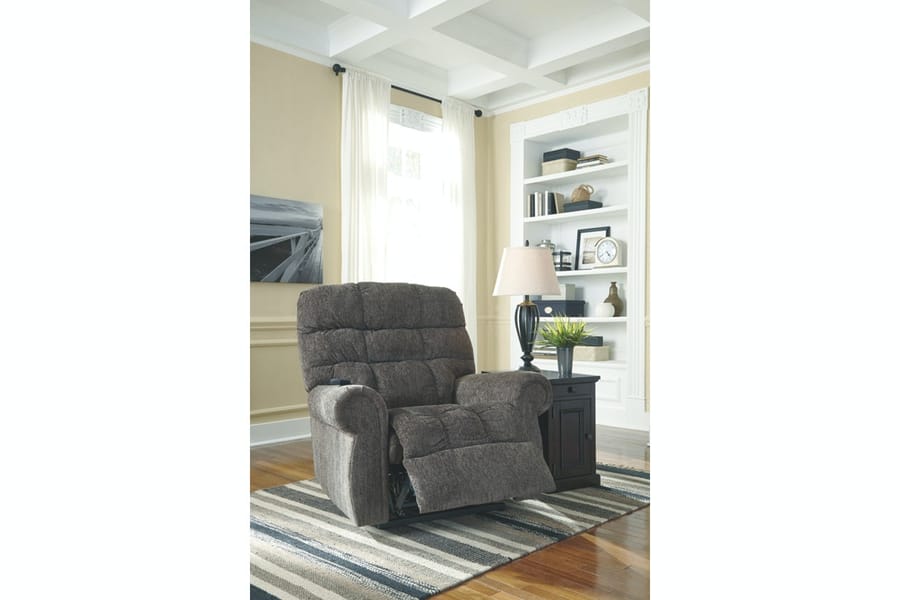 Ashley Living Room Ernestine Power Lift Recliner 9760112