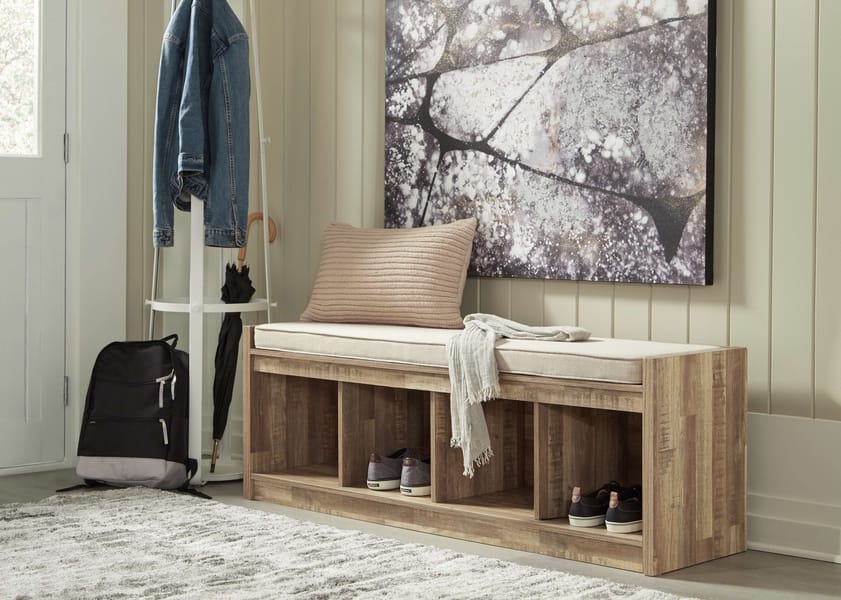 Ashley Dining Room Bench With 4 Open Storages A3000316