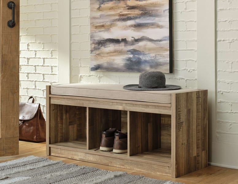 Ashley Dining Room Bench With 3 Open Storages A3000317