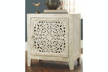 Ashley Living Room Fossil Ridge Accent Cabinet A4000008