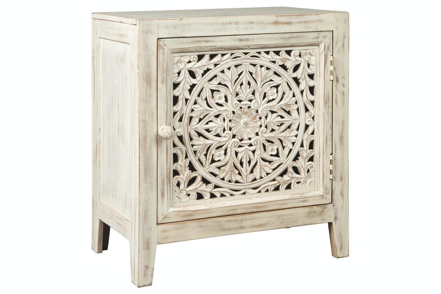 Ashley Living Room Fossil Ridge Accent Cabinet A4000008