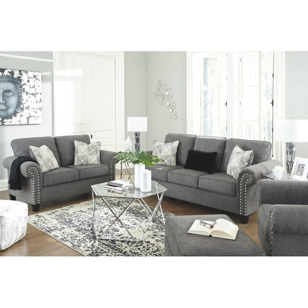 Ashley Living Room Chair with Ottoman 78701-20-14