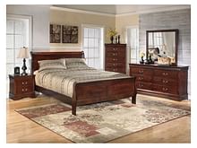 Ashley Alisdair 6 Piece Queen Bed Set - Portland, OR | Key Home Furnishings