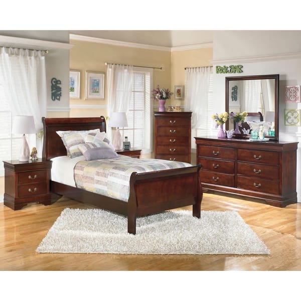 Ashley Bedroom Twin Sleigh Bed B376-53-83