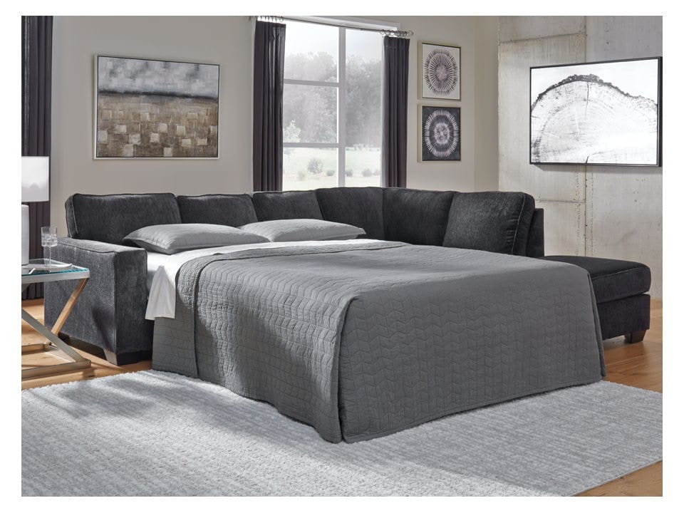 Ashley Living Room Sleeper Sectional 87213-10-17