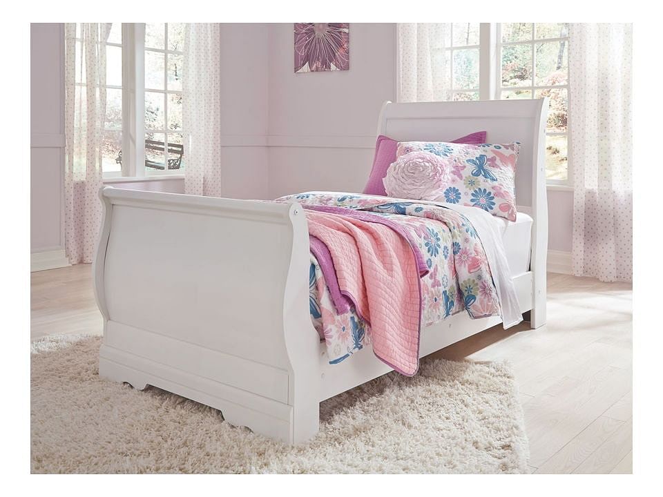 Ashley Bedroom Twin Sleigh Bed B129-63-62-82