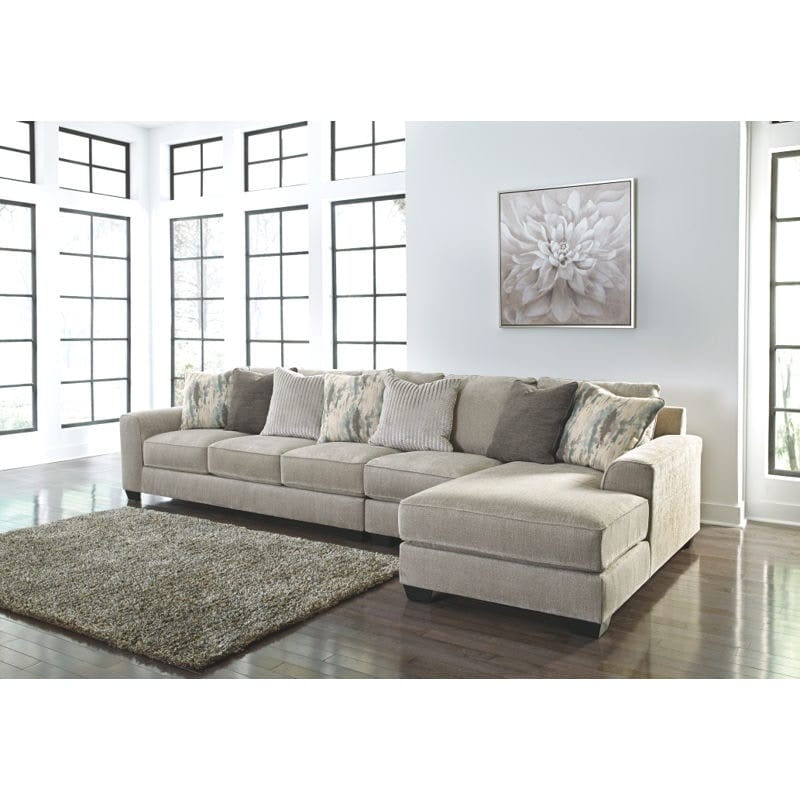 Ashley Living Room Sectional 39504-66-46-17