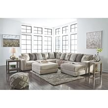 Ashley Living Room Sectional 39504-66-77-34-17-08