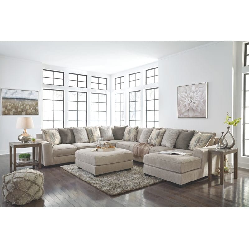 Ashley Living Room Sectional 39504-66-77-46-34-17-08