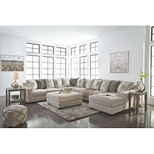 Ashley Living Room Sectional 39504-66-77-46-34-17