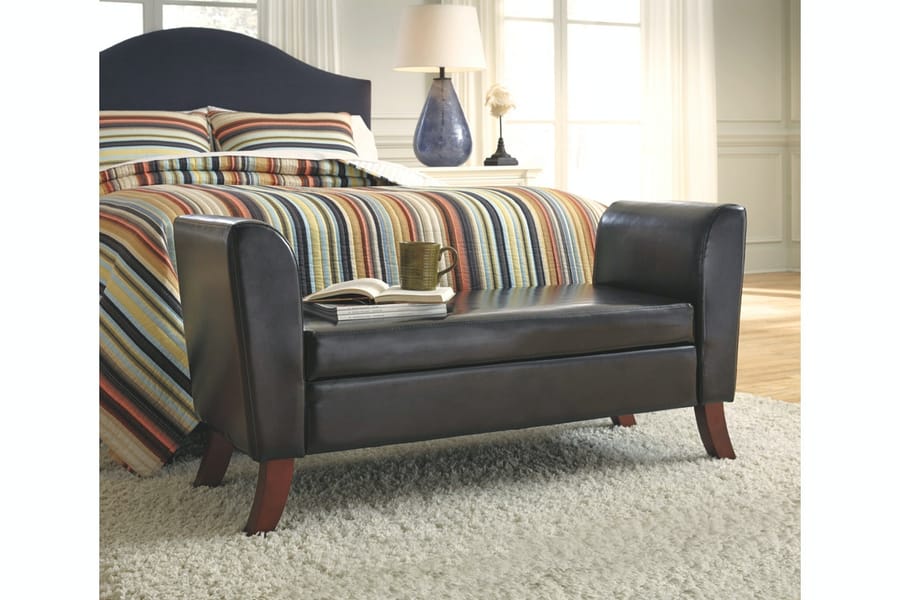 Ashley Living Room Benches Upholstered Storage Bench B010-109