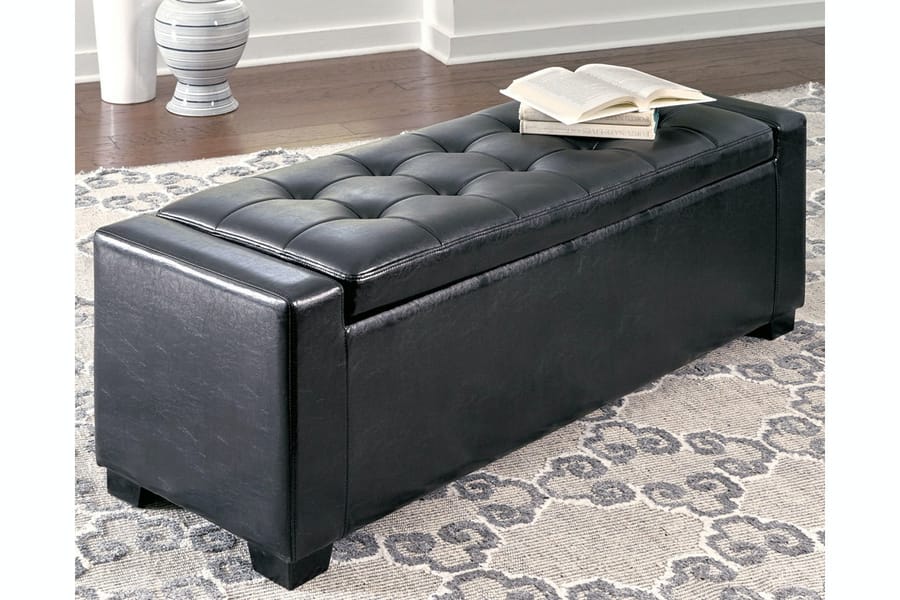 Ashley Living Room Benches Upholstered Storage Bench B010-209