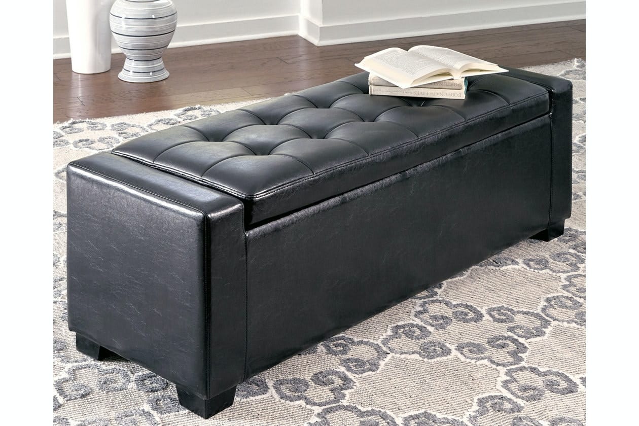 Ashley Living Room Benches Upholstered Storage Bench B010-209