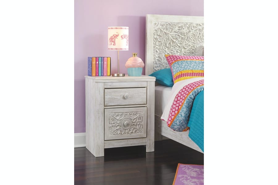 Ashley Bedroom Two Drawer Night Stand B181-92
