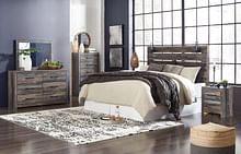 Ashley Bedroom 6 Piece King Panel Headboard Set B211-31-36-46-58-92-B100-66