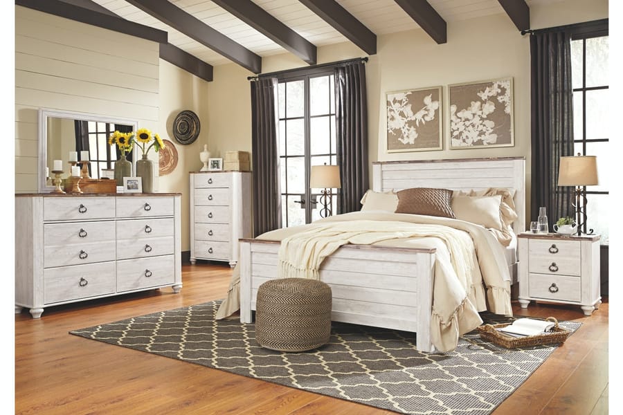 Ashley Bedroom Willowton Nightstand B267-92