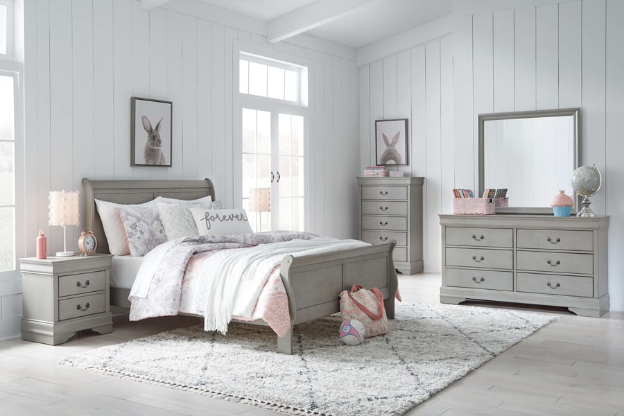 Ashley Bedroom 7 Piece Full Sleigh Bed Set B394-31-36-46-55-86-92-2