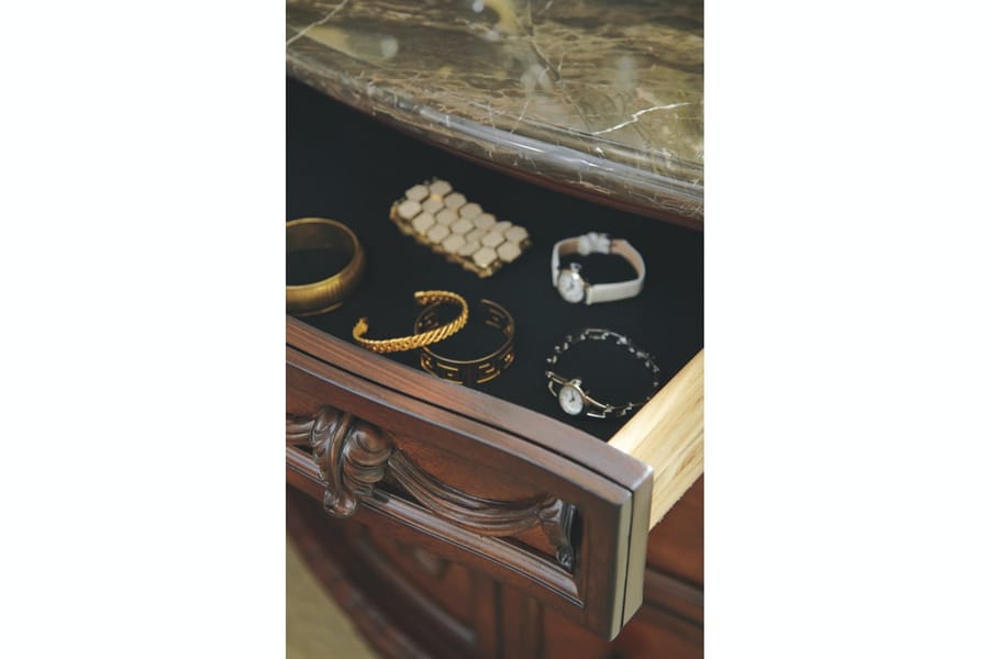 Ashley Bedroom Three Drawer Night Stand B553-193