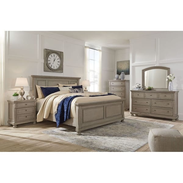 Ashley Bedroom Dresser and Mirror B733-31-36
