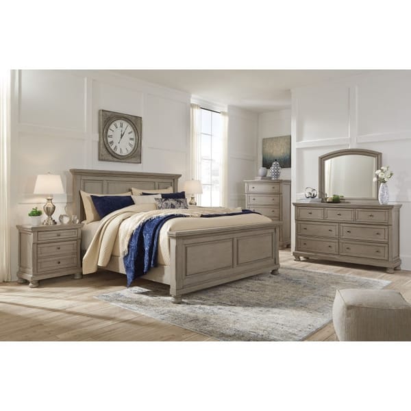 Ashley Bedroom King Panel Bed B733-58-56-97