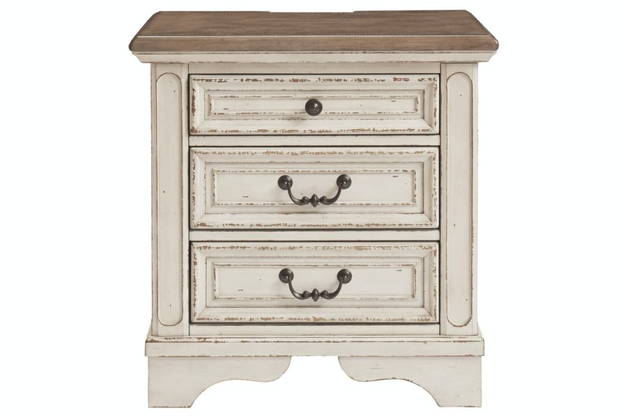 Ashley Bedroom Three Drawer Night Stand B743-93