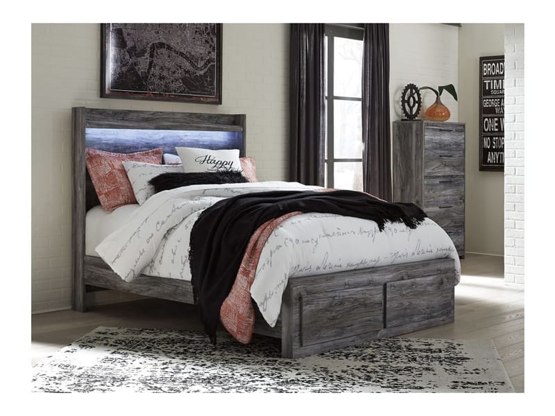 Ashley Bedroom 5 Piece Queen Panel Storage Bedroom Set B221-46-57-54S-95-B100-13