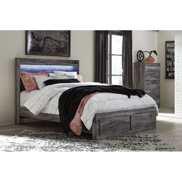 Ashley Bedroom 5 Piece Queen Panel Storage Bedroom Set B221-46-57-54S-95-B100-13