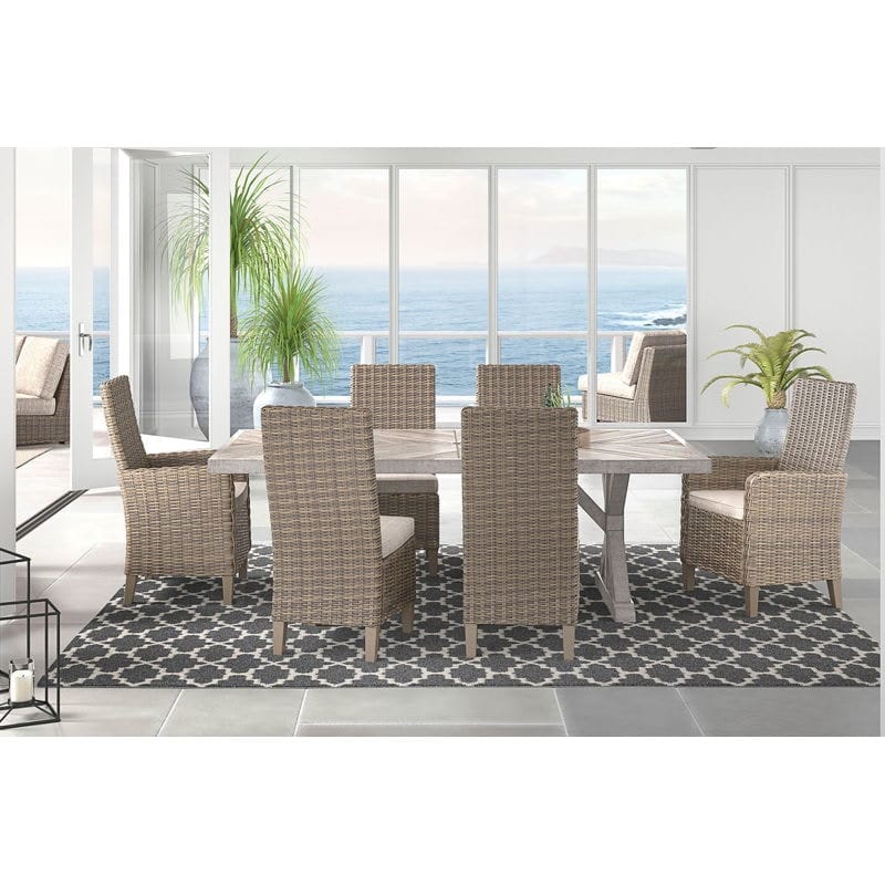 Ashley Beachcroft 7 Piece Dining Set - Portland, OR | Key Home Furnishings