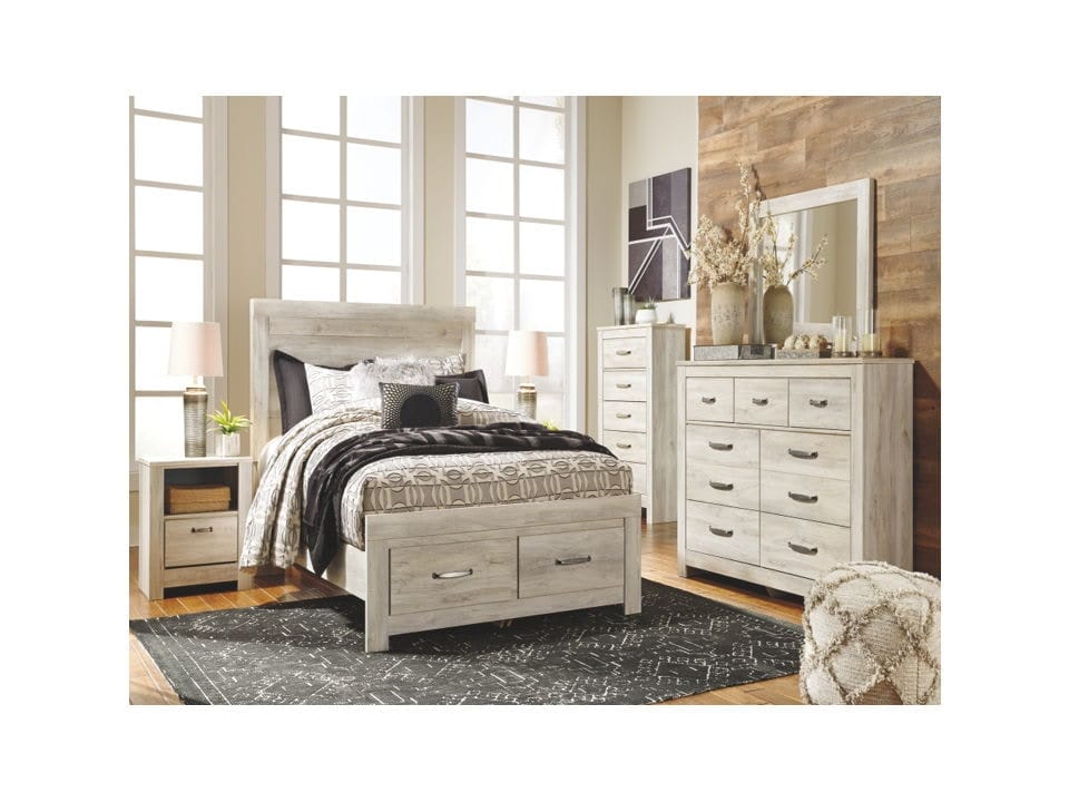Ashley Bellaby 7 Piece Queen Bed Set - Portland, OR | Key Home Furnishings
