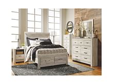 Ashley Bedroom 8 Piece Queen Panel Storage Bed Set B331-31-36-57-54S-95-91-2-B100-13