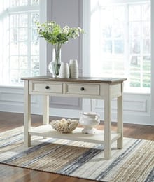 Ashley Living Room Bolanburg Sofa/Console Table T637-4