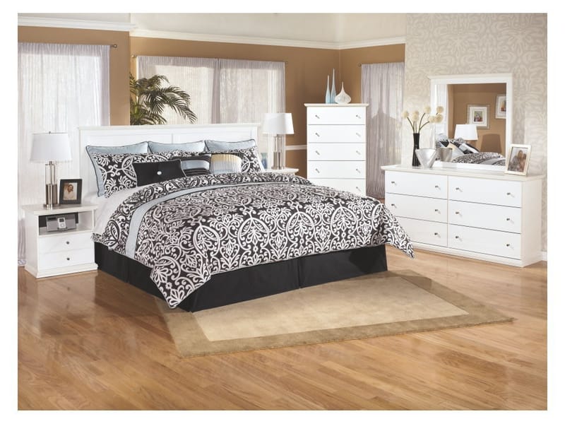 Ashley Bedroom 4 Piece King Panel Bedroom Set B139-31-36-46-58