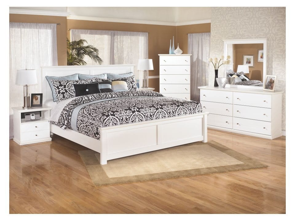 Ashley Bedroom 5 Piece King Panel Bedroom Set B139-31-36-58-56-97