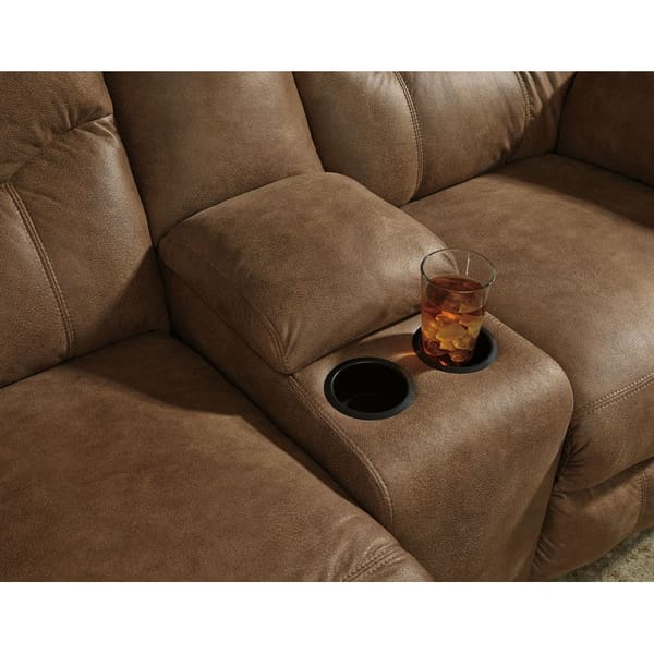Boxberg Double Reclining Loveseat and Console