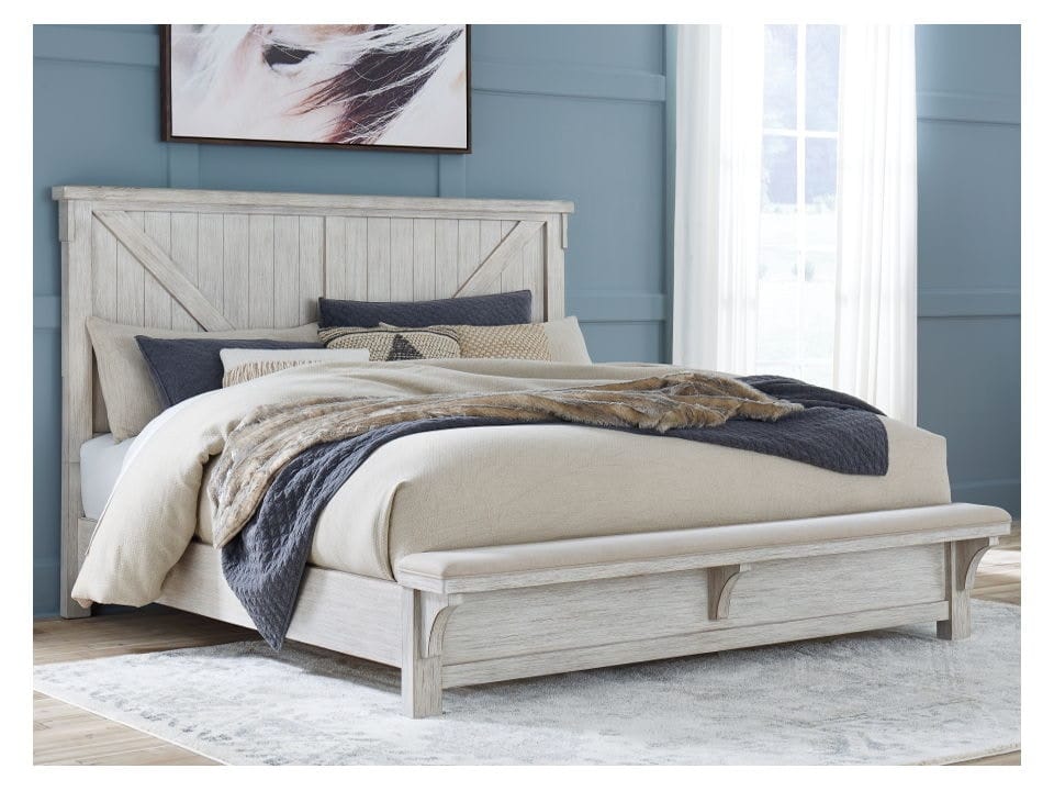 Ashley Bedroom King Panel Bed B740-158-156-97