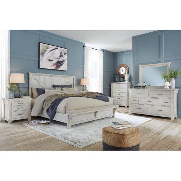 Ashley Bedroom King Panel Bed B740-158-156-97